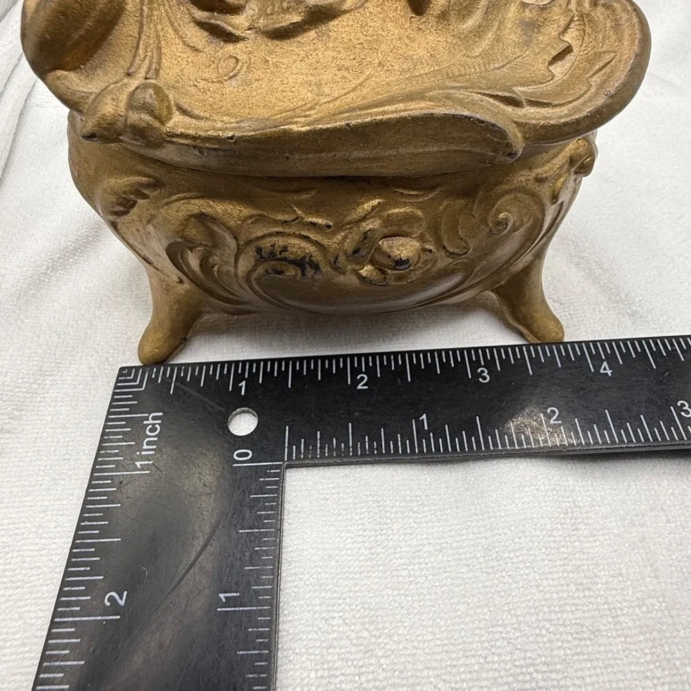 Vintage Art Nouveau Jewelry Box Casket
